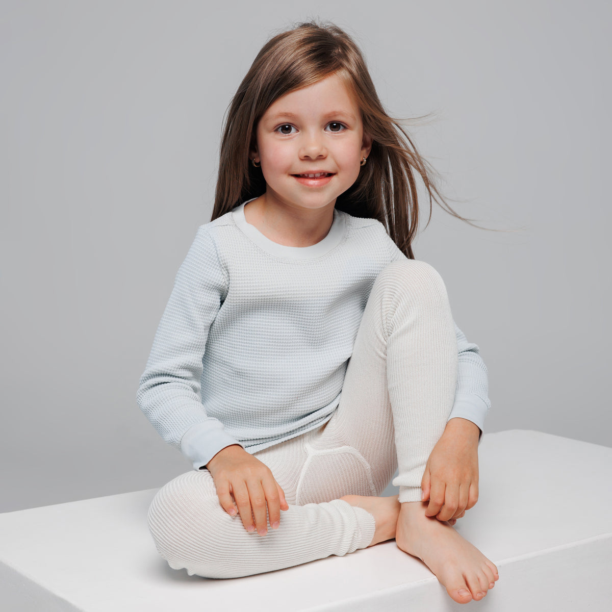 Leggings con bretelle - Naturale