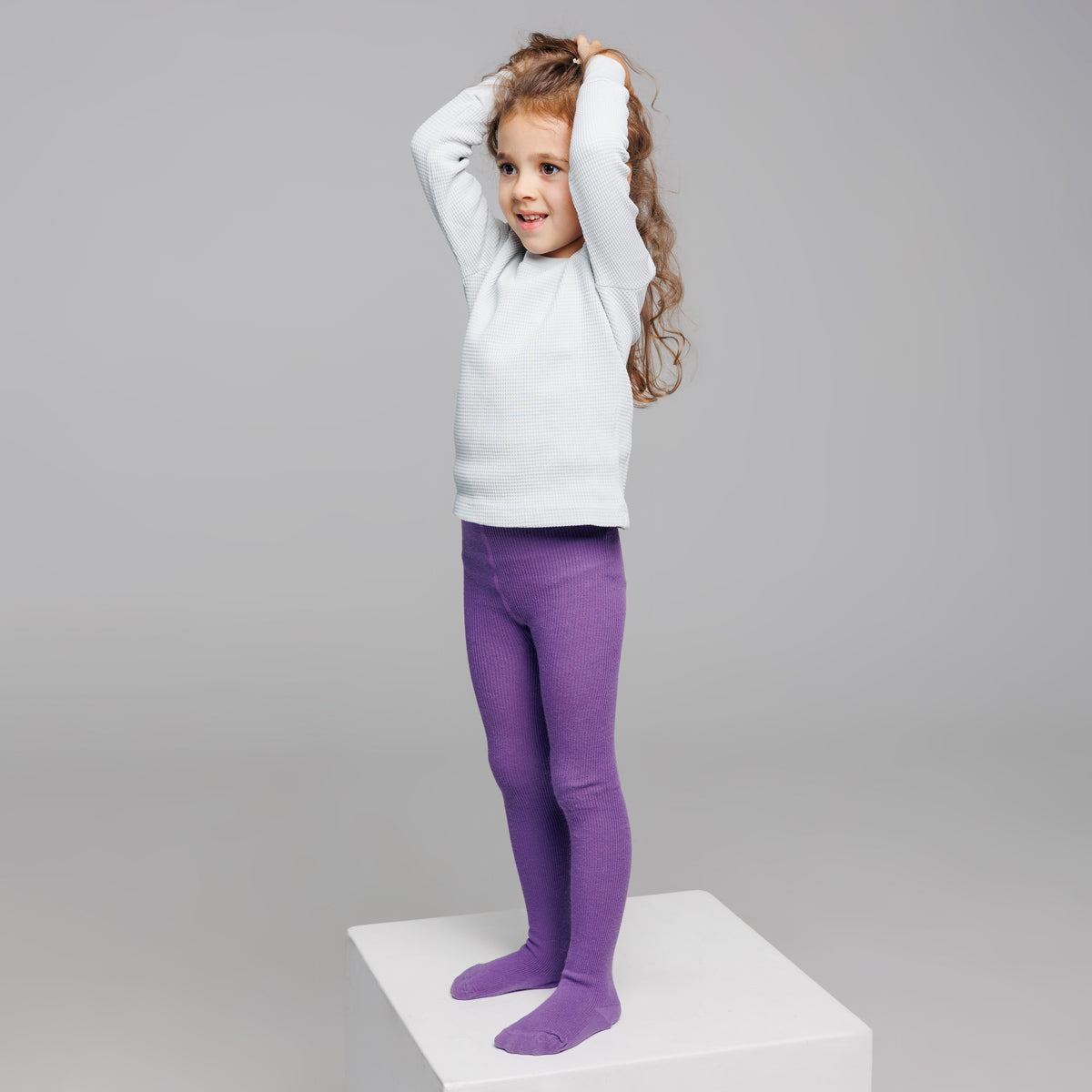 Collant per bambini - Grigio Perla