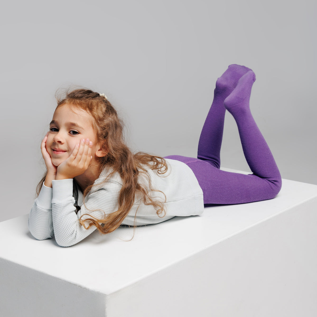 Collant per bambini - Grigio Perla