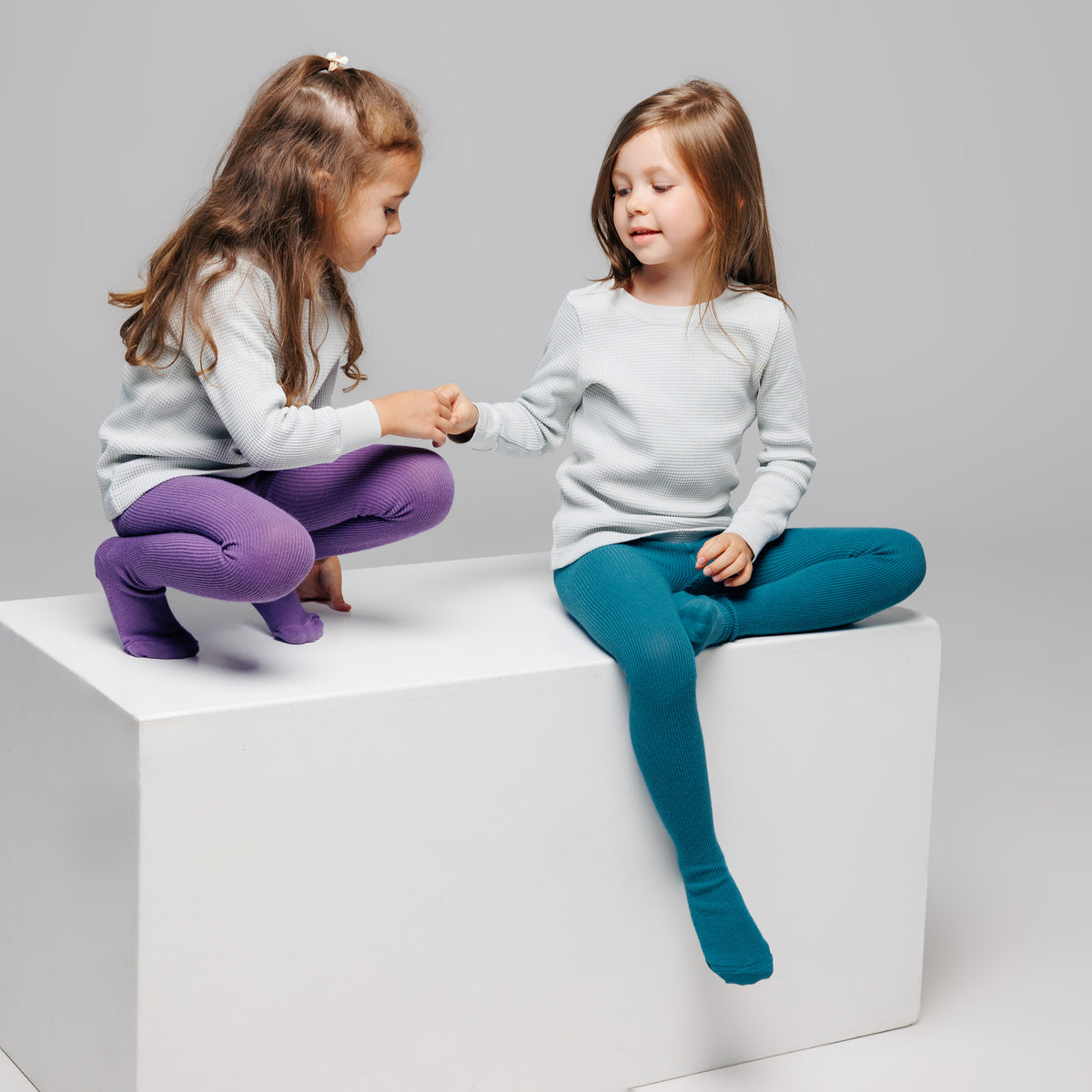 Collant per bambini - Grigio Perla