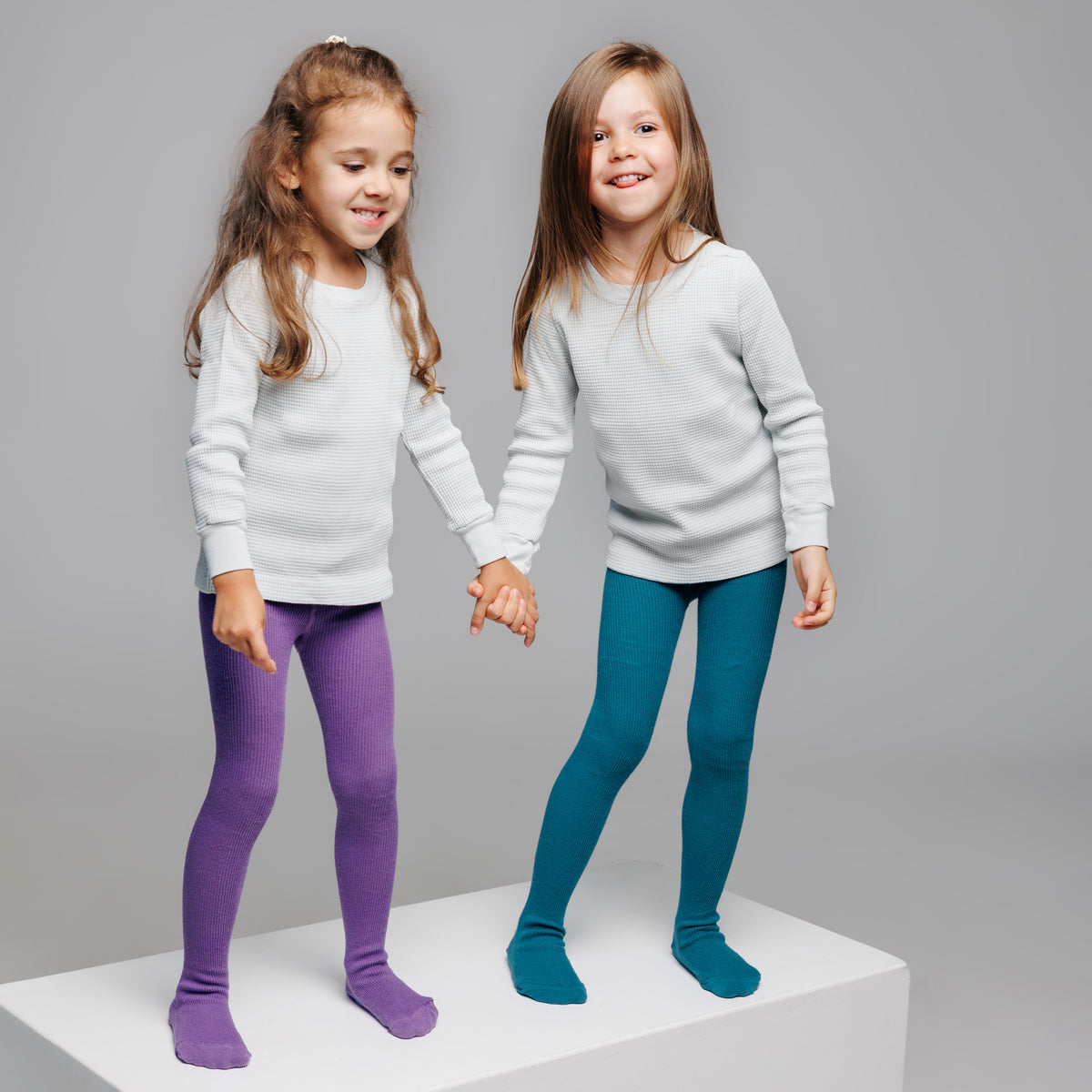 Collant per bambini - Grigio Perla