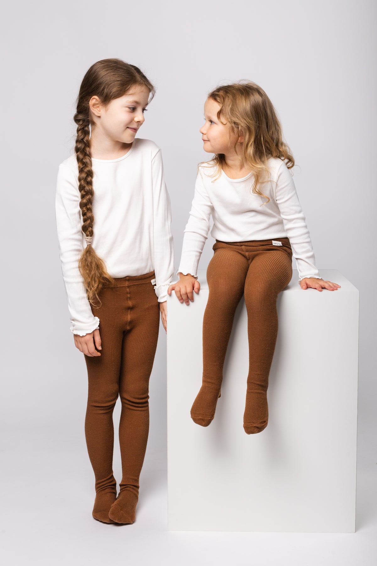 Collant per bambini - Grigio Perla