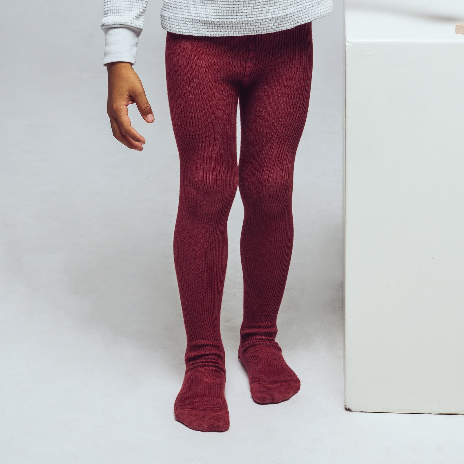 Collant per bambini - Ciliegia Borgogna