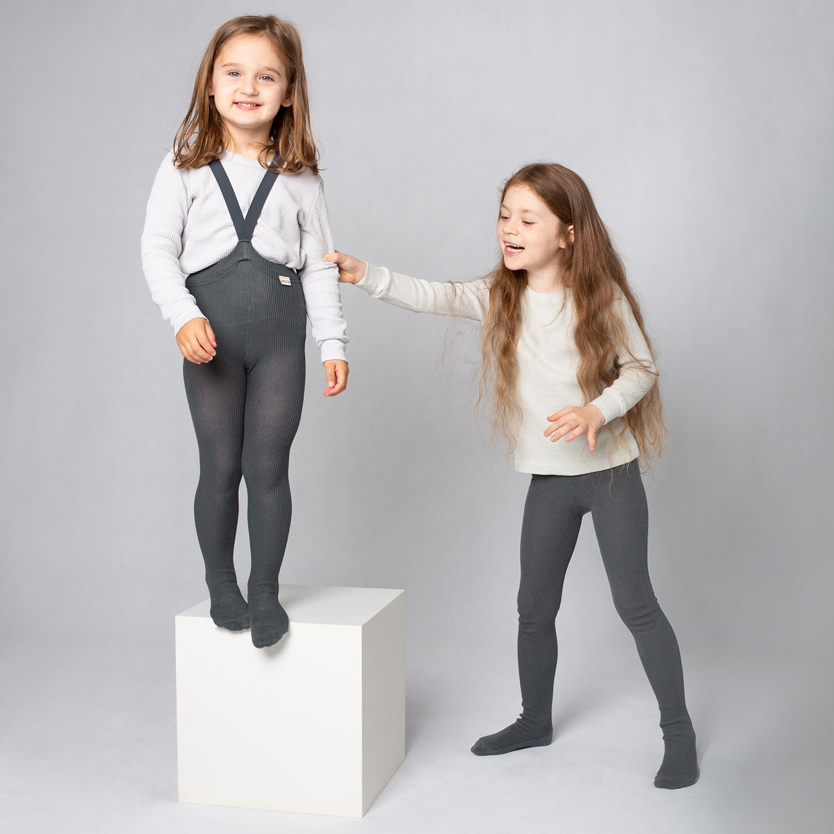 Collant per bambini - Grigio Perla