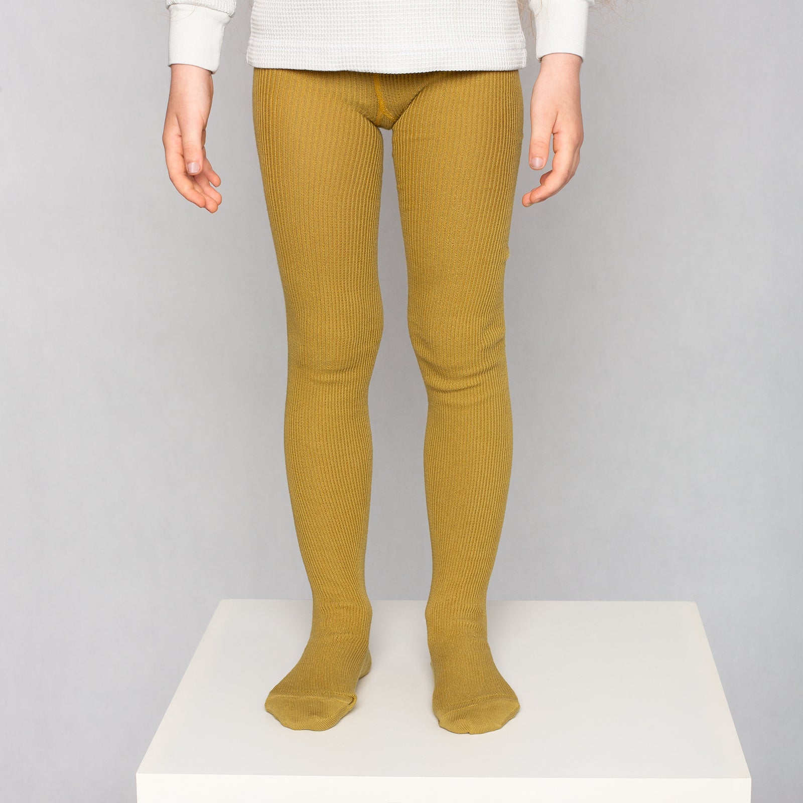 Collant per bambini - Giallo ocra